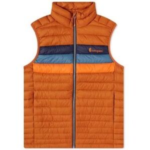 Cotopaxi Vibrant Orange Puffer Vest- Men’s S